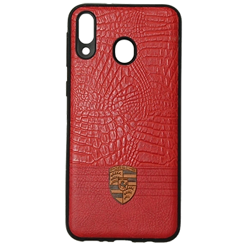 کاور طرح چرم PORSCHE مناسب برای گوشی سامسونگ Galaxy M20